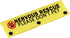 Funny Leash Sleeve, Nervous Rescue Please Don't Pet Wrap Sleeve, Pet Birthday Gift (Please Don't Pet-YE Sleeve)