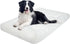 KROSER Deluxe Dog Crate Bed, Soft Reversible Dog Crate Pad, Machine Washable Pet Cage Mattress for Small to Jumbo Dogs