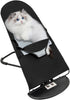 Pet Rocking Chair, Foldable Pet Dog Rocker Bed Chair Height Adjustable Portable