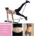 Plates Bar Kit with Resistance Band, Multifunctional Portable Weighted Exercise Pilates Bar for Home Gym