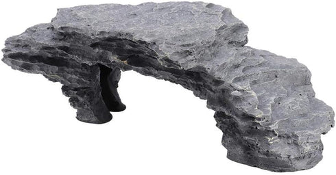 EBTOOLS Reptile Floating Island Aquarium Turtle Pier, Turtle Drying Habitat Cave Decoration