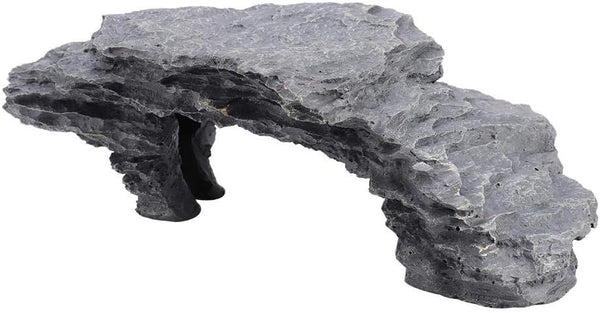 EBTOOLS Reptile Floating Island Aquarium Turtle Pier, Turtle Drying Habitat Cave Decoration