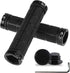 PLATT Comfortable Rubber Bike Handlebar Grips for MTB/BMX with Plastic End Caps