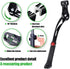 RBRL Adjustable Bike Kickstand, Aluminium Alloy Bicycle Stand for 18mm Hole Spacing, Fits 24''-29'' Mountain/Road