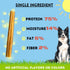 6 Inch (16 Count) BULLYSTICKS & MORE Beef Collagen Sticks for Dogs - Bones for Dogs - No Hide Sticks Beef Cheek Rolls