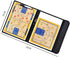 Pure Vie Portable Basketball Coaching Board - Tactical Clipboard with Player Markers, Erase Pen for Coaches