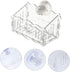 2pcs Suction Cup Planter Betta Fish Tank Accessories Aquarium Aquatic Planter Media Holder Fish Tank Aquatic Planter Aquarium Suction Cups Aquarium Decor Acrylic Cup Pot Grass Tank