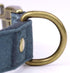 PET ARTIST Dog Collars for Medium Dogs, Heavy Duty Nylon with Quick Release Metal Buckle, Soft Padded Blue Collar, M