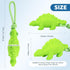 Dog Floating Toy, Chew Toy for Aggressive Chewers, Pool Toy with Rope for Interactive Fetch & Play (Dinosaur)