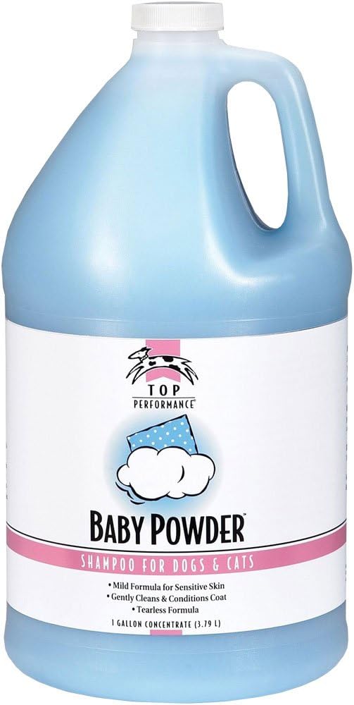 Top Performance Baby Powder Pet Shampoo, 1-Gallon