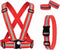 Reflective Running Gear Set, 3 Pcs: Reflective Vest, Armband, and Belt, High Visibility Night Cycling Walking Safety