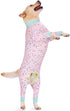 Pink Pony Surgery Recovery Suit for Dogs, Lightweight Onesie for Medium Large Dogs After Surgery, Full Belly