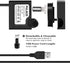 PULACO DC 5V USB Mini Submersible Water Pump with Tubing for Pet Fountain, Aquarium, Pond, Hydroponics