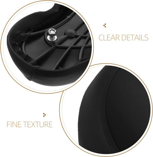1pc Yardwe Exercise Bike Seat Cushion Breathable Padded Cover for Men Women Compatible Stationary Bikes Easy