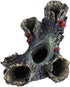 Log Resin Tree Trunk Ornament, Hollow Decoration for Fish Tank, Betta Fish Hollow Wood Accessories
