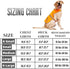 Reflective Dog Vest,High Visibility Orange Dog Vest,Dog Safety Vest for Walking, Jogging or Training L