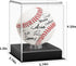 FavorFishFans (1 Baseball Display Case, UV Protected Acrylic Cube, Clear Case for Memorabilia and Autographed Balls PC)