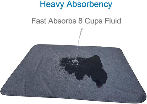 peepeego 72" 72", Non-Slip Dog Pads Extra Large x Washable Puppy Pads with Fast Absorbent, Reusable, Waterproof