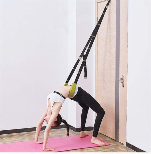 Yoga Fitness Stretching Strap, Door Flexibility Stretching Strap for Rehab, Pilates, Ballet, Dance, Gymnastics