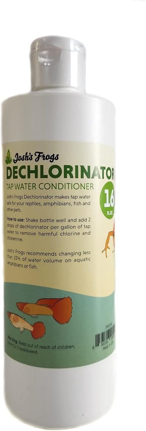 Josh's Frogs Dechlorinator Tap Water Conditioner, 16 oz