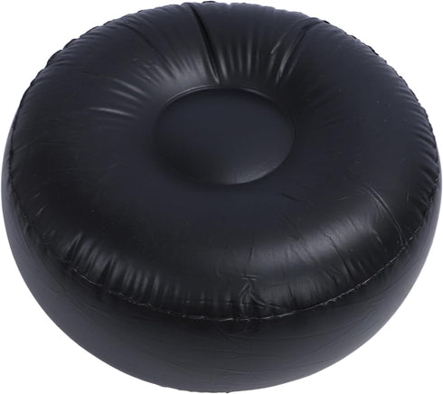 Fydun Inflatable Stool Ottoman Footrest, Flocking Multipurpose Lightweight Patio Seating All Weather Foot Portable
