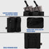 KRYDEX Open-Top Mag Pouch for 5.56 .223 Magazine with 1911 HK45 Glock 9mm Pistol Mag Pouch