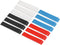 PATIKIL 9.8"x0.7" Badminton Racket Head Protector Sticker 12 Pack PU Tennis Racquet Guard Tape