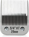 3/4" HT (63980) Blade Dog Grooming Clipper Replacement, Detachable Stainless Steel Blade for Andis Clippers