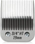 3/4" HT (63980) Blade Dog Grooming Clipper Replacement, Detachable Stainless Steel Blade for Andis Clippers