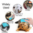 6 Pcs Pet Flea Combs for Dogs and Cats, Hair Removal Massaging Shell Combs in Random Colour