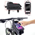 Universal Bike Phone Holder - Black Handlebar Mount, Compatible with iPhone 15/14/13/12/11/10, Samsung Galaxy S8 Plus