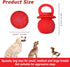 Novelty Squeaky Pacifier Dog Toys - Latex Chew Toys for Teething Puppies, Mild Chewing for Small, Medium, Large Dogs