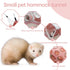 EAEDMY Hammock (4.Hammock) Rat Ferret Toys Cage Accessories, Guinea Pig Hideout Tunnel, Warm Bed for Rat Ferret Guinea
