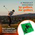 Frogger Amphibian Golf Towel with Wet and Dry Technology, Green - Accessory for Men & Women with Carabiner Clip
