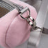 Portable Round Hamster Carry Bag, Outdoor Travel Pet Storage Bag, Pink