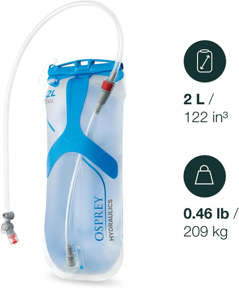 Osprey Hydraulics 2L Water Reservoir Backpack with Bite Valve