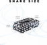 6 1 Crab Snare Traps with Loops, Ounce Galvanized Steel Block, Rectangular Crab Snare for Dungeness, Rock, Blue Crab