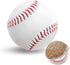 Unmarked Adult Baseballs - Blank Standard Practice Size 9 Inch - Youth Tball Balls for High School League Training (2