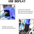 Motorcycle & Bike Chain Cleaner Tool Set – Bicycle Chain Gears Maintenance Cleaning Brush Kit for All Types