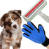 Pet Grooming Set, Washable Hair Remover Tool, Shedding Control & Comfortable Massage Glove for Dogs and Cats