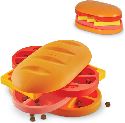 Brightkins Pupstrami Surprise! Treat Puzzle - Interactive Dog Puzzle Toys, Gifts for Dogs