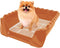 Lutema Indoor/Outdoor Training Dog Potty Tray for Small and Medium Puppies Litter