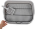 1set Toddmomy Dog Potty Training Tray Splashproof Design Materials Capacity for Dogs Indoor Use Easy to Pet Toilet