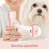 Dog Grooming Kit Clipper for Thick Coat - Low Noise Cordless Rechargeable Trimmer for Small and Large Animals