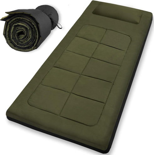 WUENLux Floor Mattress 80 x 36 Inches XXL Portable Foam Sleeping Pad Comfortable