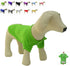 lovelonglong Basic Dog Polo Shirts Premium Cotton, Polo T-Shirts for Large Medium Small Dogs - Two-Button Collar Blank