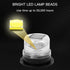 DYK&NX LED Anchor Light of Marine Boat Yacht Navigation with Solar Charging, PC Material, Waterproof and Dustproof