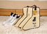 Portable 2 Pack Short Boots Storage Bag, Boots Protector Cover (Beige)