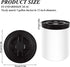 3PCS 5 5 Gamma,Black Gallon Screw Top Lids, Leak-Proof Seal Lids Bucket for Pet Food Storage Container Lids, Paint