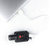 FISHNU 500 Lumens Clip-on Hat Light, USB Rechargeable Led Cap Light with Aluminum Alloy Zoomable Head